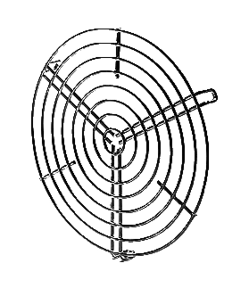 Helios SGR 100, Schutzgitter zu Rohrdurchm. 100 mm