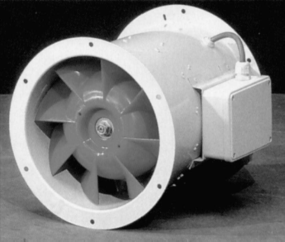 Helios VARD 280/4/2, RADAX Hochdruck-Rohrventilator 3-PH, polumschaltbar,Dahlander