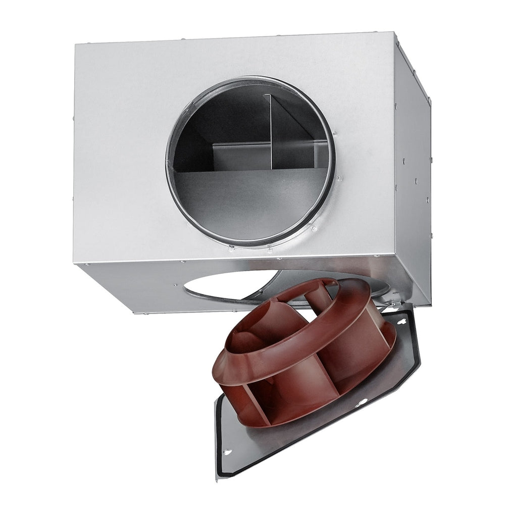 Helios SVS EC 200, SlimVent EC schallgedämmter Radialventilator DN 200 1-PH 200-240V 50/60Hz regelbar