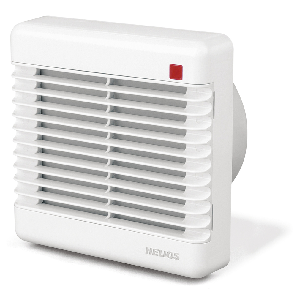 Helios HVR 150/2 RE, HELIOVENT UP-Ventilator mit elektrischer Verschlußklappe reversierbar