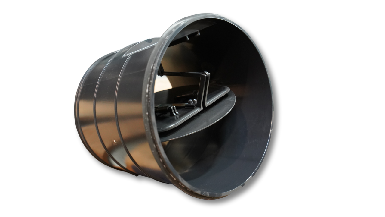 späth Konstantvolumenstrombegrenzer NW 200 zum Einschub in Normlüftungsrohre