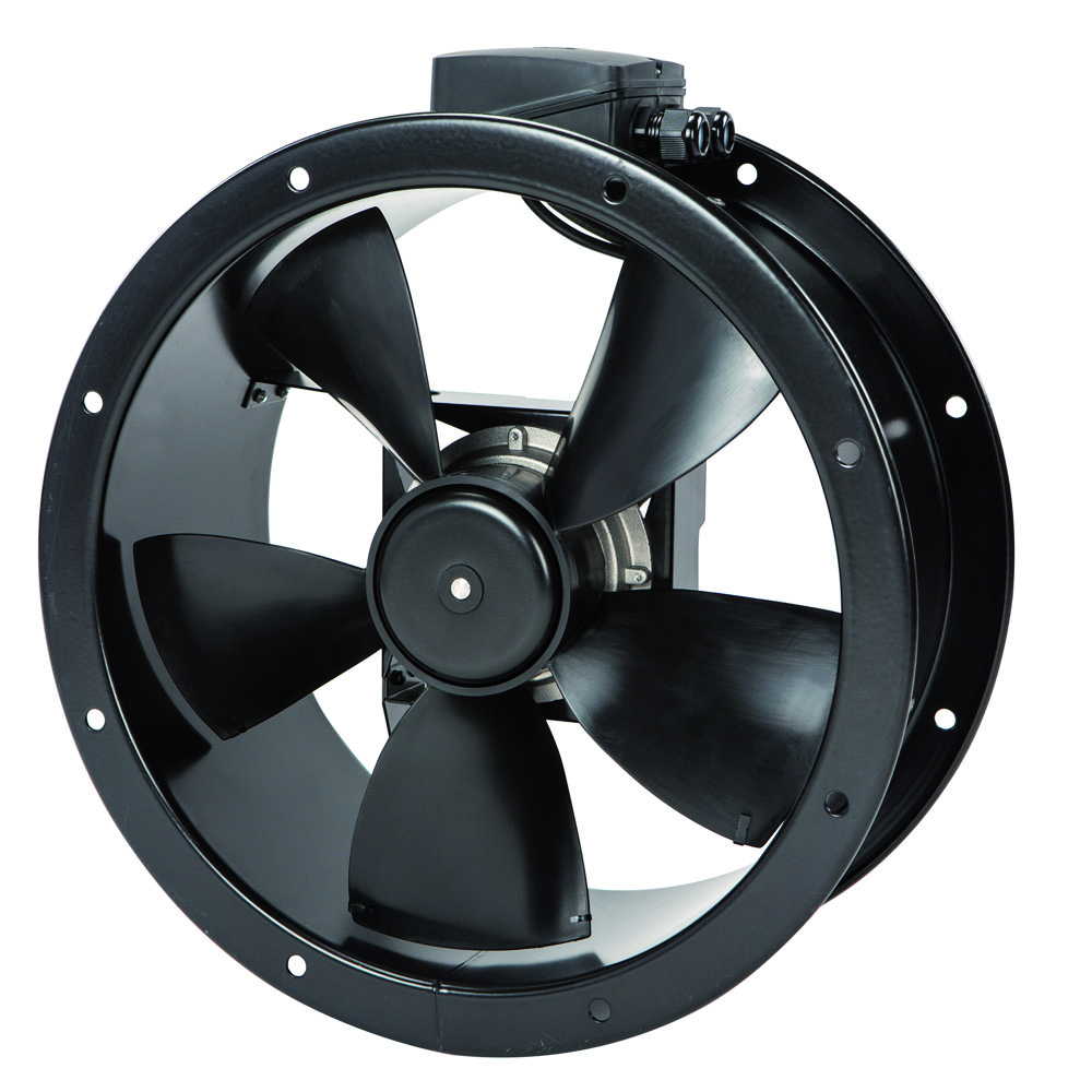 S&P Axial-Rohrventilator TXBR-355 ECOWATT mit EC-Motor, 230V, DN355
