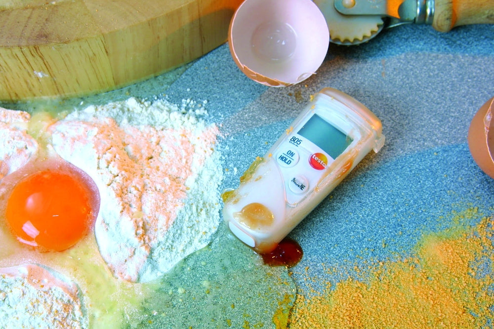 testo 805 - Infrarot-Thermometer mit Schutzhülle