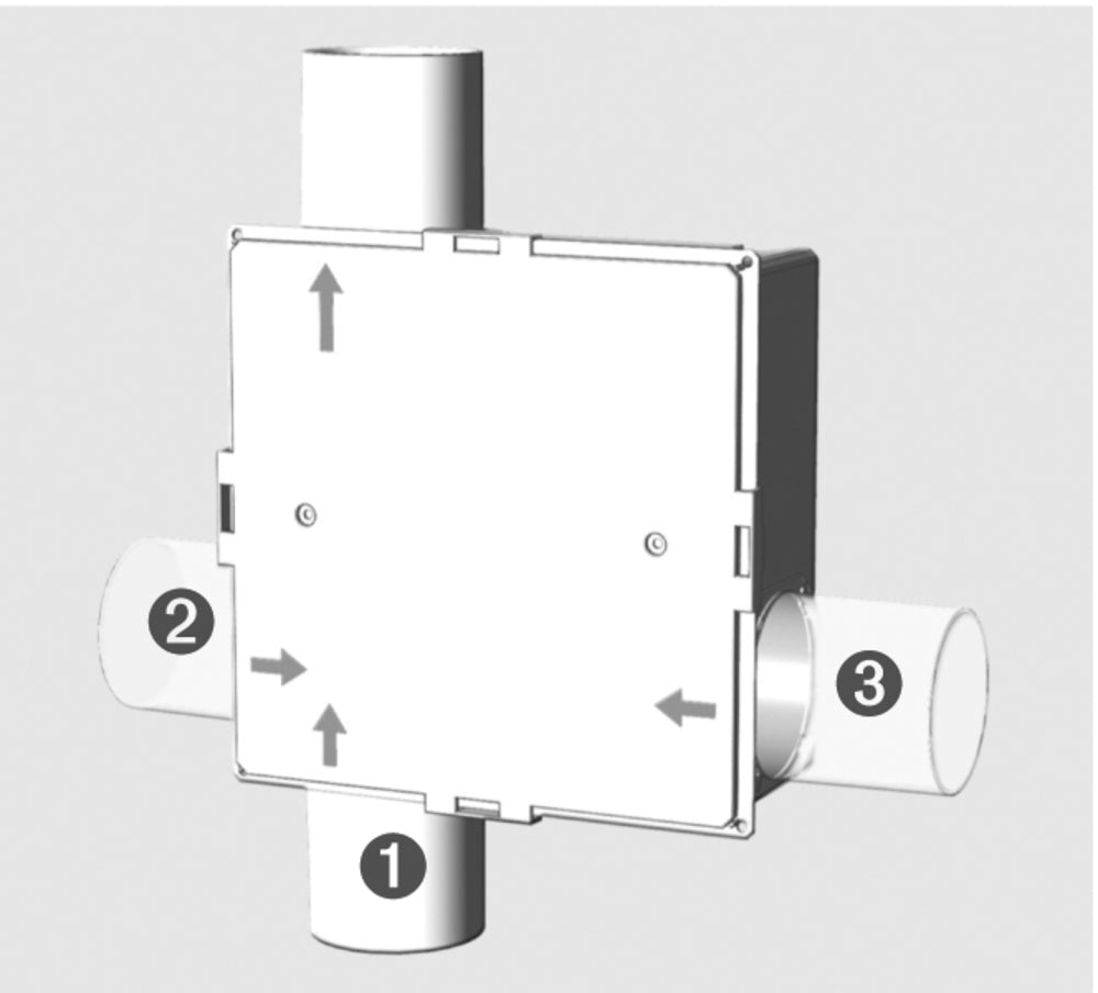 Helios SVV 80, SlimVent mit DN 80, flacher Radial Rohrventilator