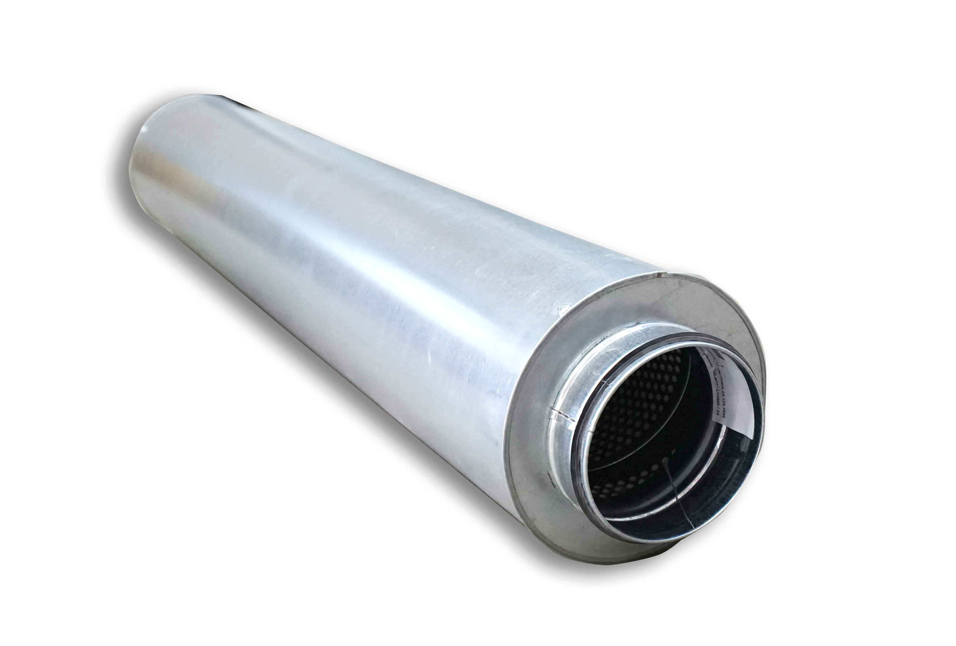 späth Rohrschalldämpfer URSD25 NW 100, Länge 0,6 m