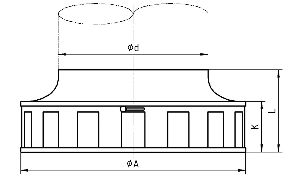 Schako Ideal-Komfort-Auslass Typ IKA, 300mm