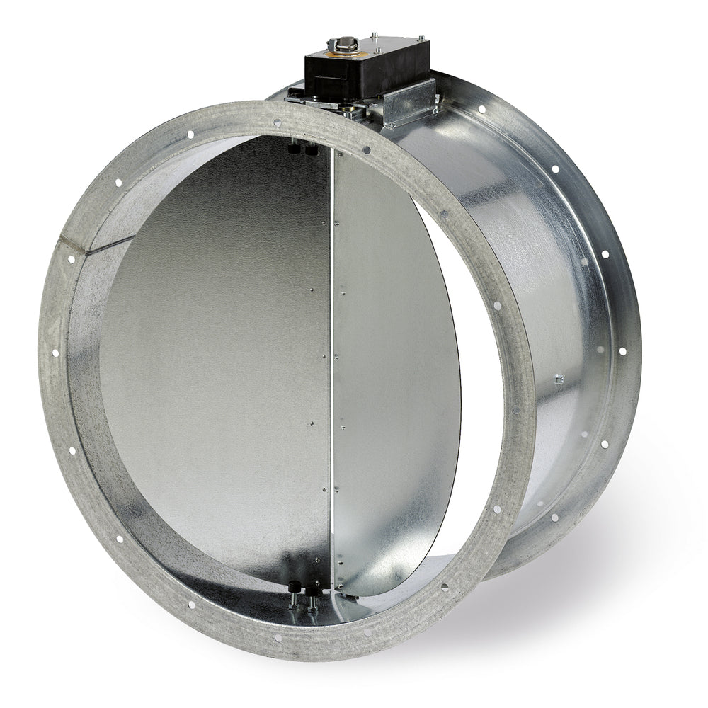 Helios RVM 250, Rohr-Verschlussklappe motorbetätigt