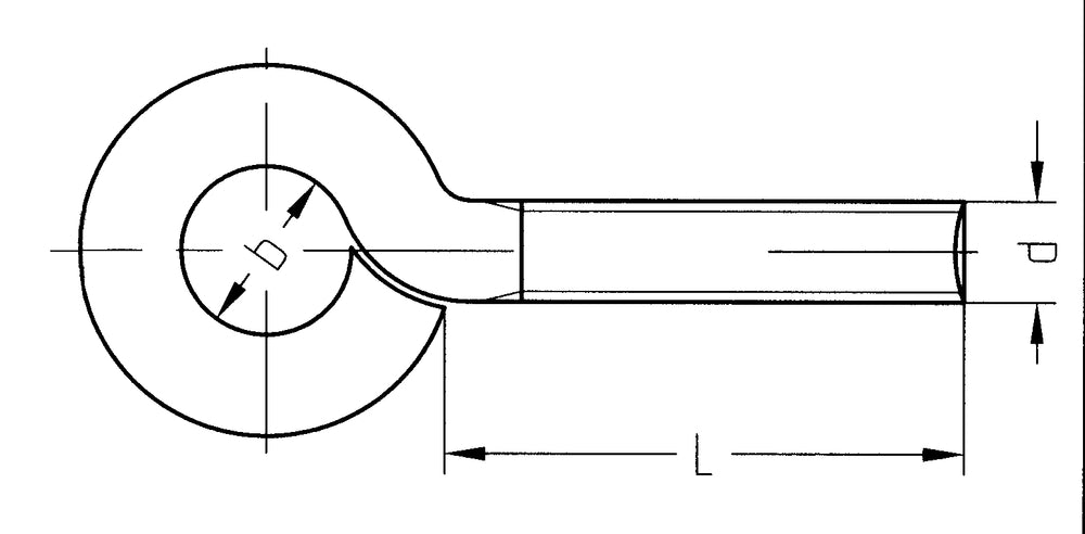 Ösenschraube M12x60mm