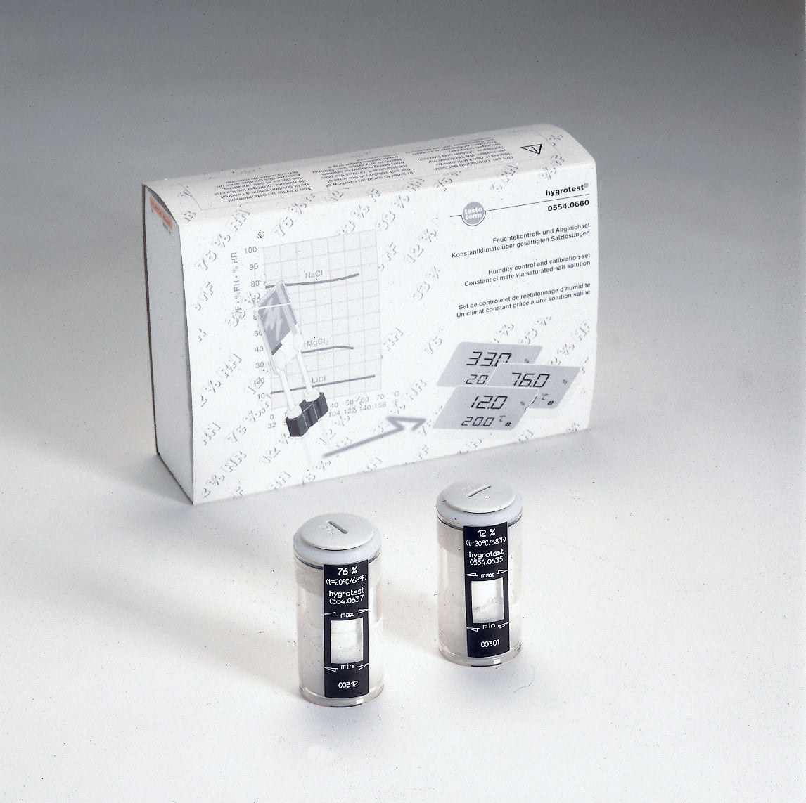 testo Kontroll- und Abgleich-Set für testo Feuchtefühler