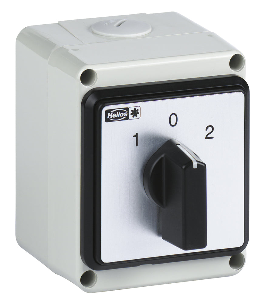 Helios WS, Universal-Wendeschalter für AP-+ UP-Montage, 1-+ 3-PH