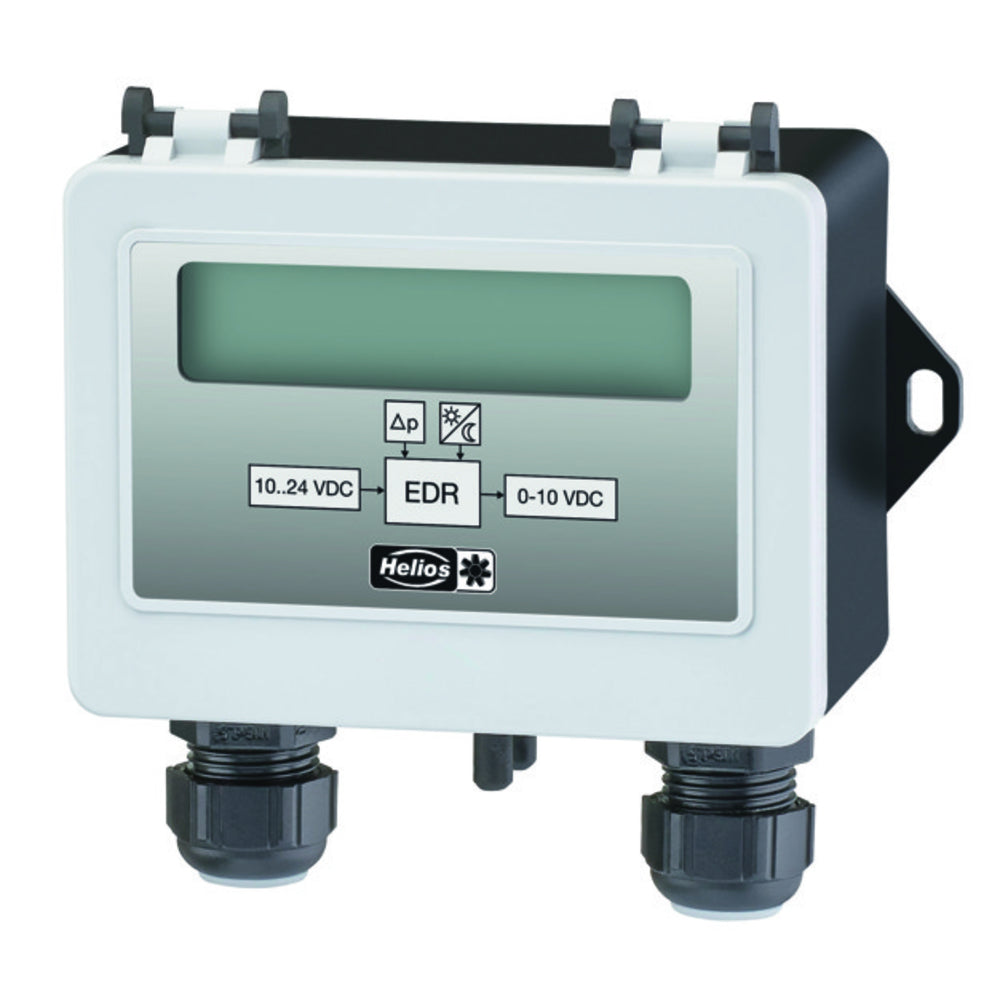 Helios EDR, elektr. Druckregler für EC- und AC-Ventilatoren mit FU 24V / 0-10V