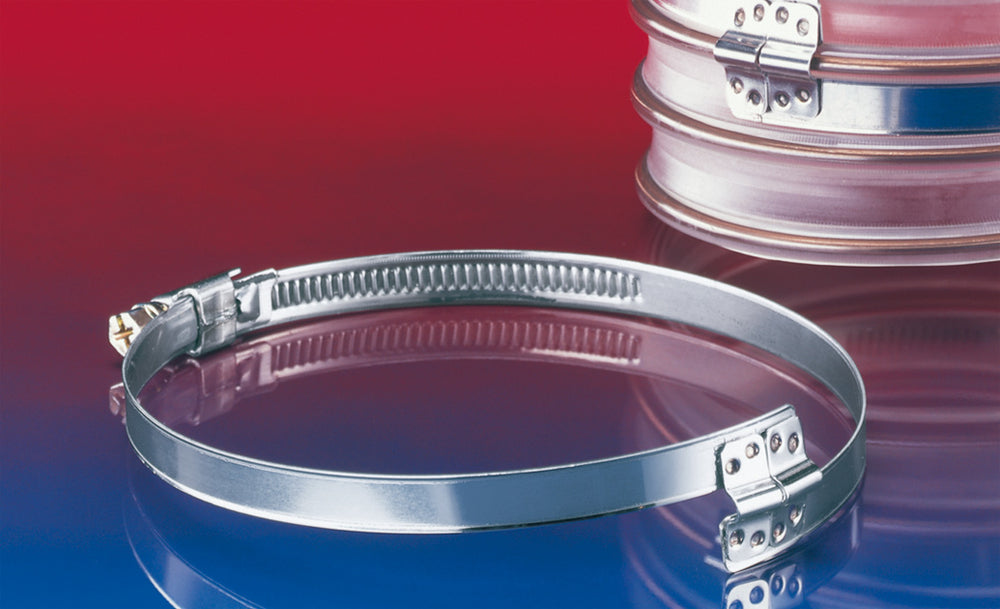 Norres Brückenschelle zur Befestigung von gewellten Spiralschläuchen, DN 190-195mm