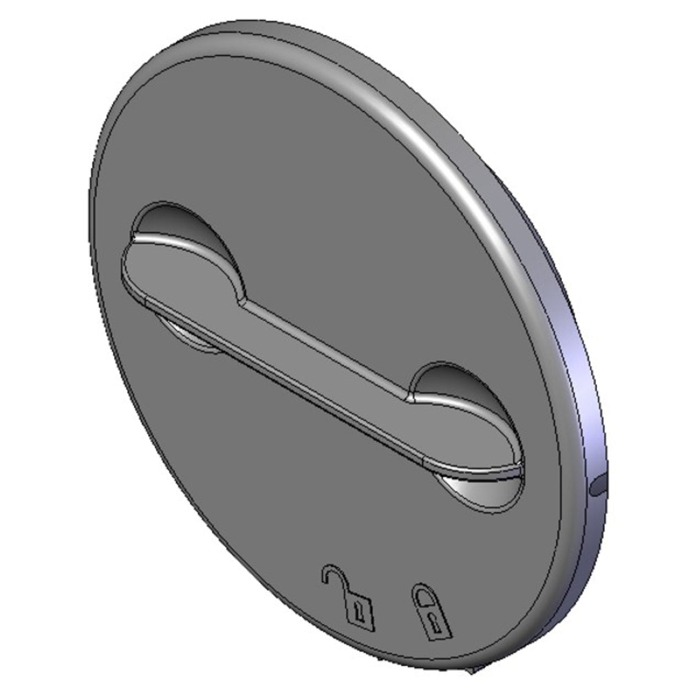 Helios FRS-VDB, FlexPipe Verschlussdeckel mit Bajonettverschluss für Blechteile