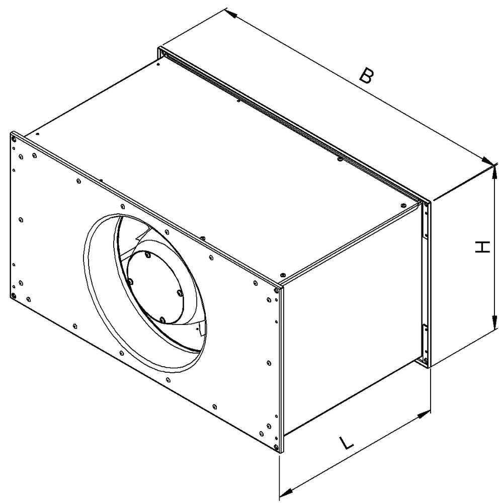 Ruck ETALINE Kanalventilator ELKI 6030 E2 10