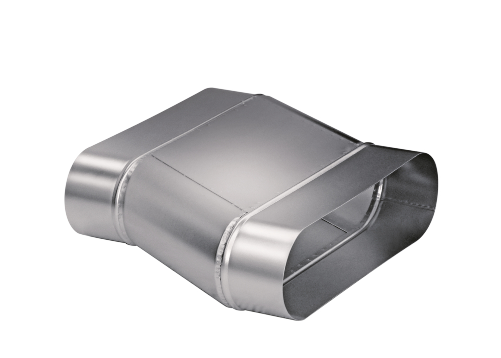 m+a Etage ETGHO oval, horizontal, BxH=950x300mm, Einbaulänge=1444mm, Versprunghöhe=950mm