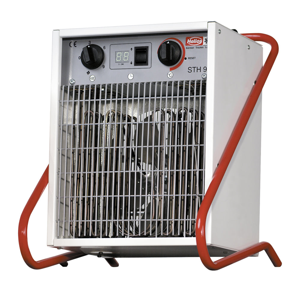 Helios STH 9 T, Heizlüfter mit Timer 3 PH., 400 V, 9 KW