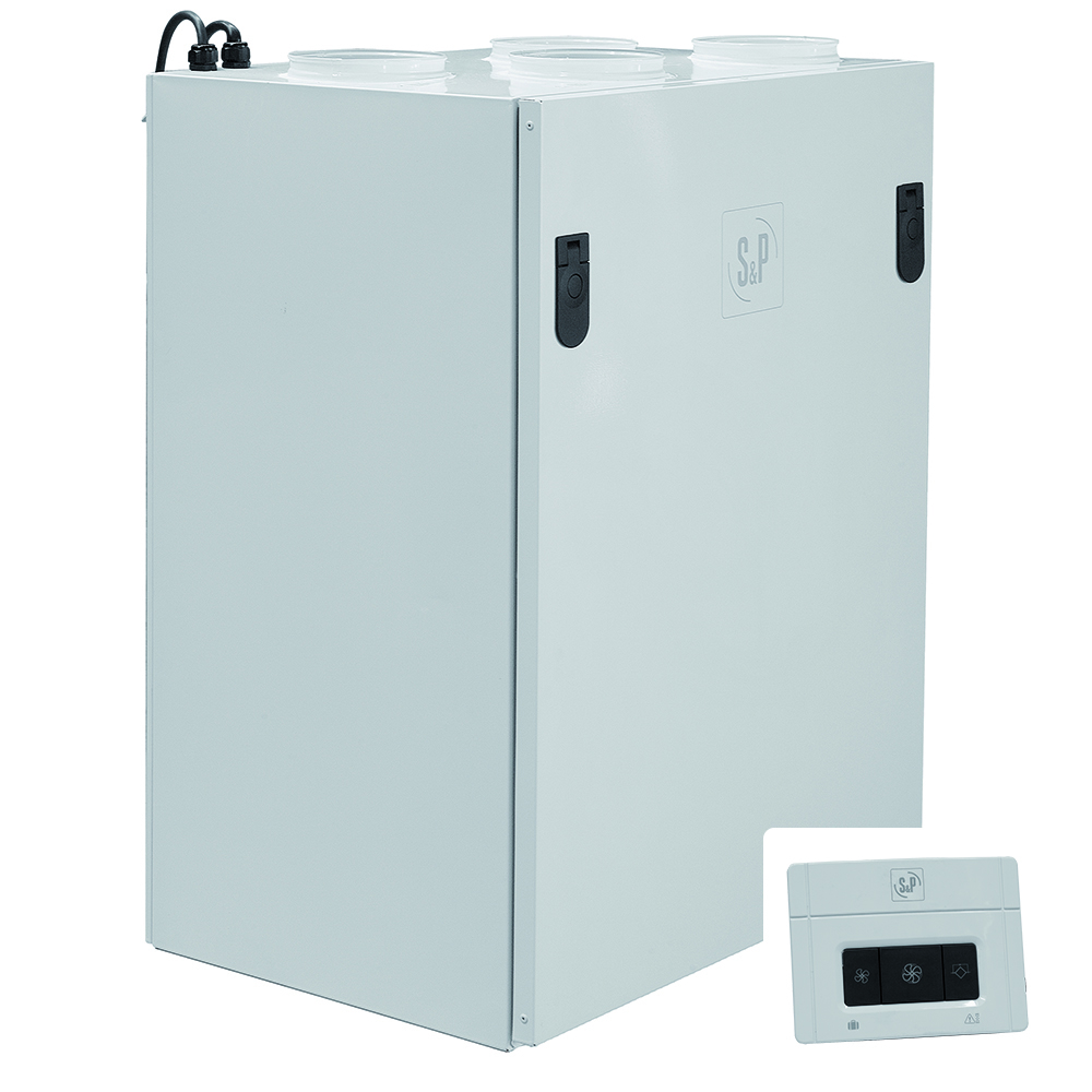 S&P WRG-Gerät CAD HE 450 EC V BASIC PH, vertikal