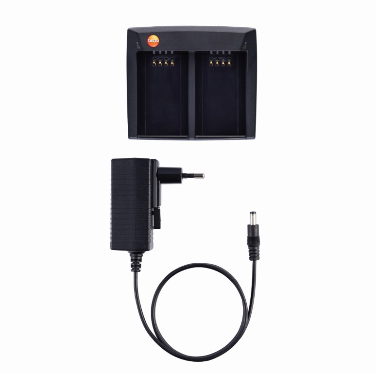 testo Schnell-Ladestation. Tisch-Schnell-Ladestation