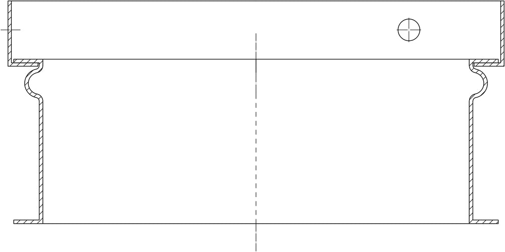späth Deckendrallauslass DFRT-Q 623mm x 623mm, feststehende, halbradiale Lamellen