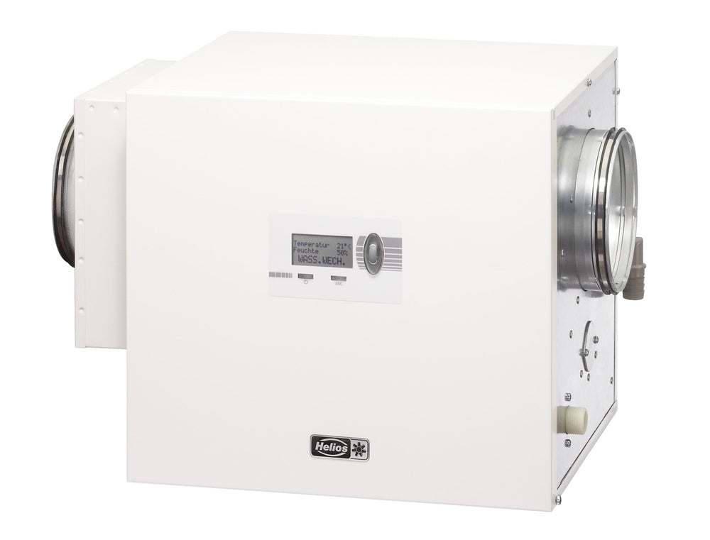 Helios KWL HB 250 EH L, KWL HygroBox, Zuluft links, EH-Vorheizung, 250 cm/h Volumenstrom