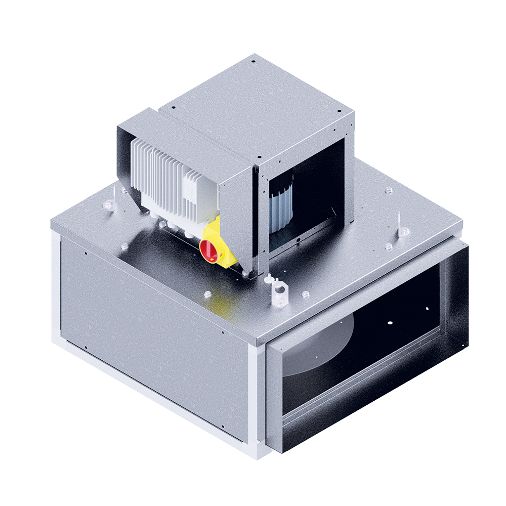 S&P Kanalventilator ILHB-400 MV ECOWATT VAV 09 14 N8 mit EC-Motor 230V,120°C