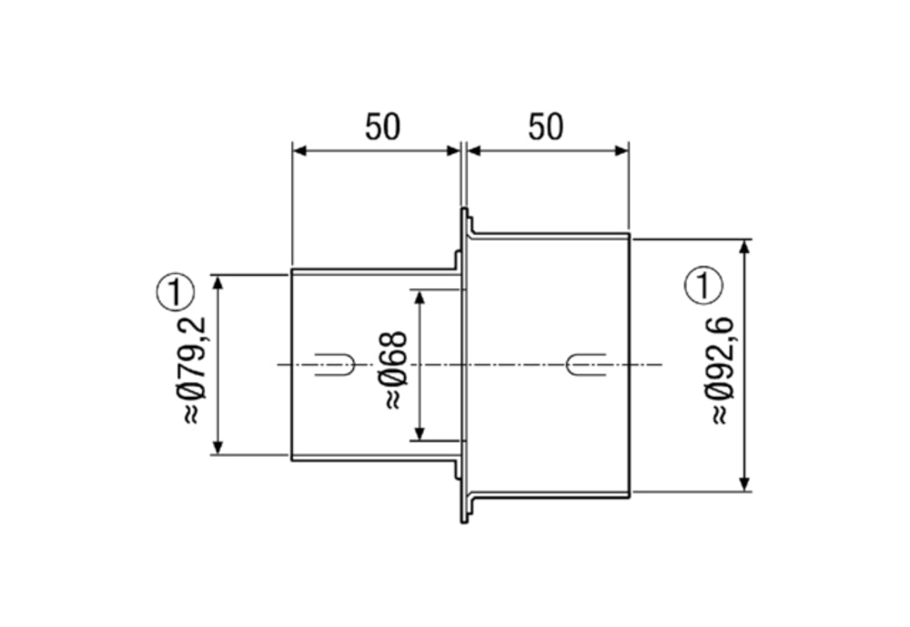 Maico Reduzierstück MF-RZ90/75