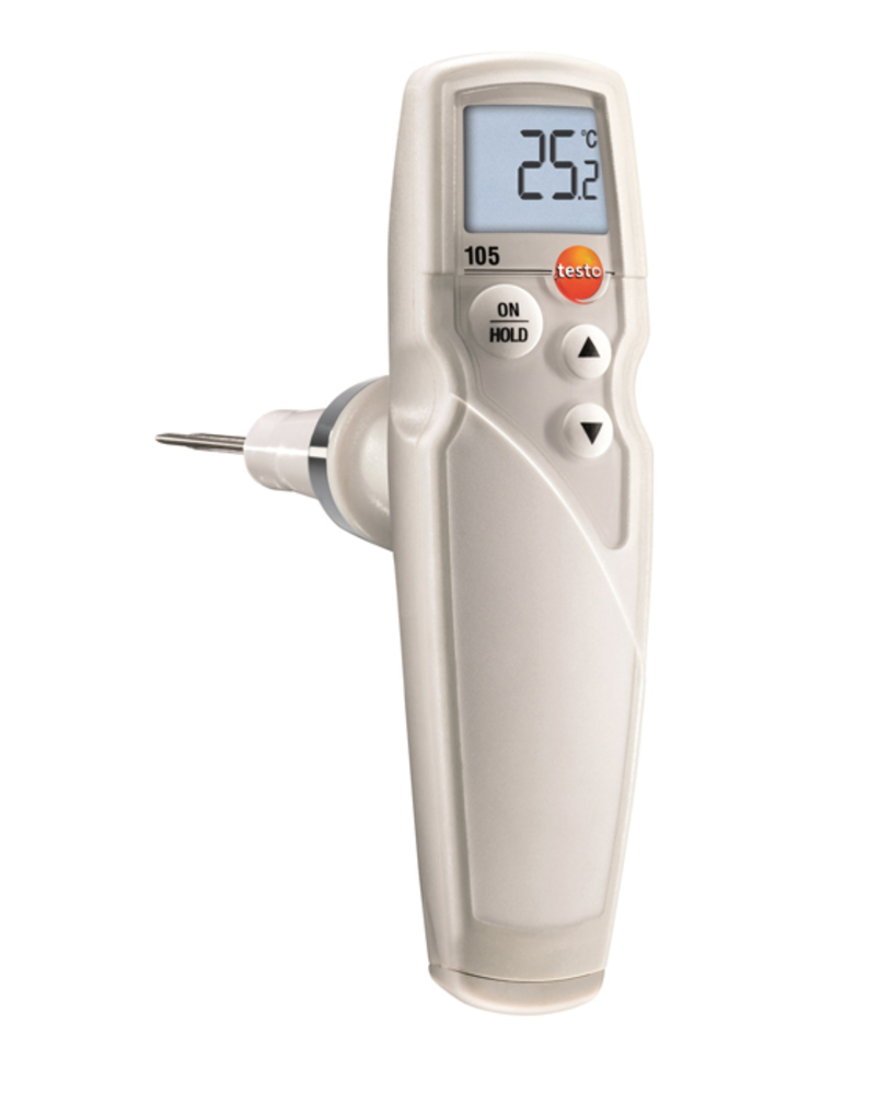 testo 105, Einhand-Thermometer mit Gefriergut-Messspitze