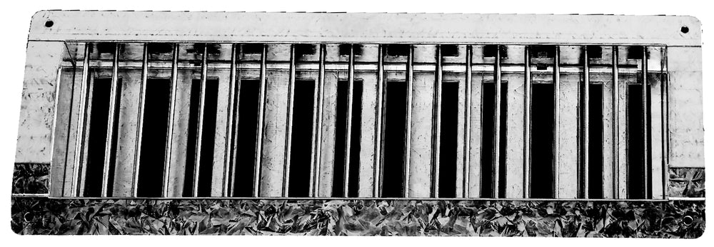 Schako Kompaktgitter KG-Q 15 aus Edelstahl, Abm. LxH=515x215mm