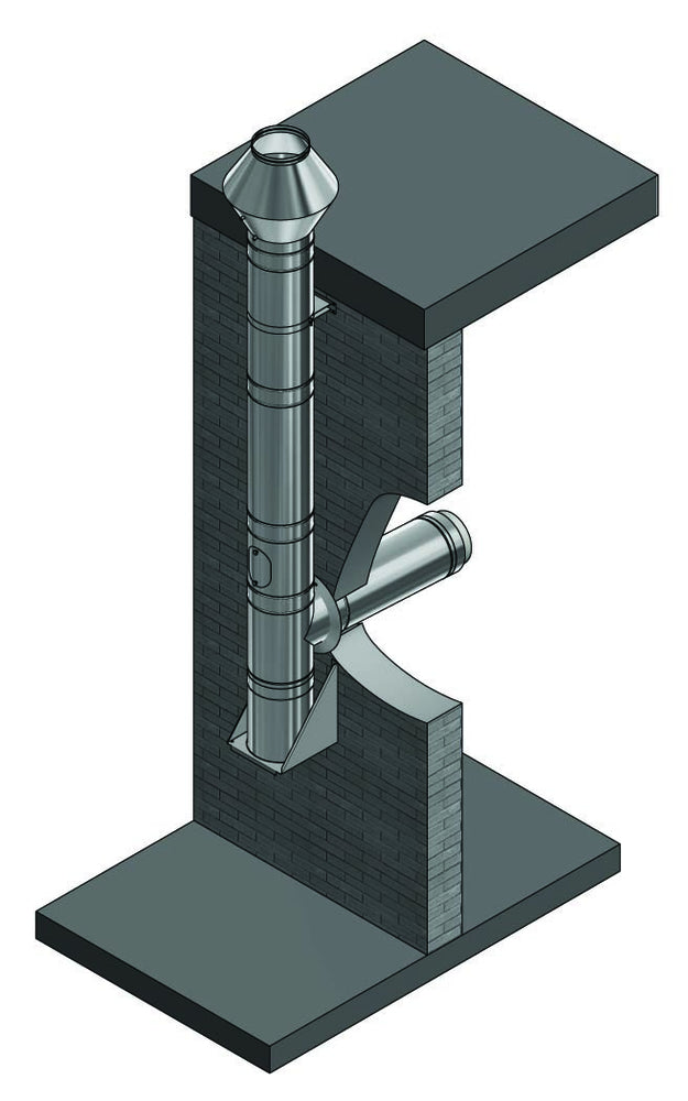 späth UTSD50 ProFlex flexibler Schallämpfer mit Lippendichtung und Rieselschutz - 125 mm x 0,3 m