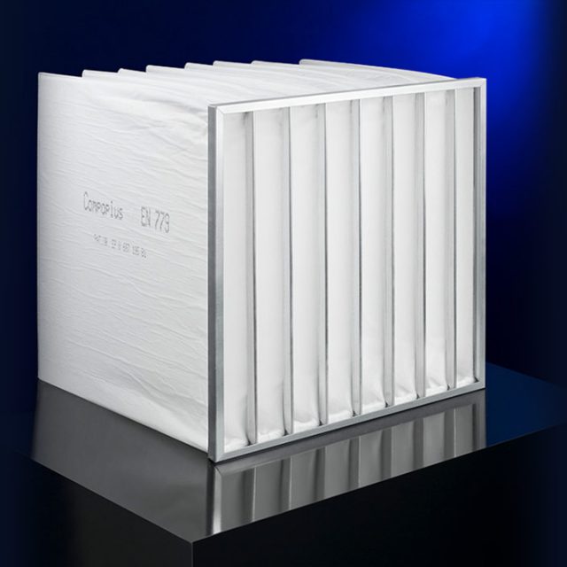 Taschenfilter ISO ePM10 50% (M5), Kunststoffrahmen, BxHxT=592x490x300mm, Taschenzahl=6