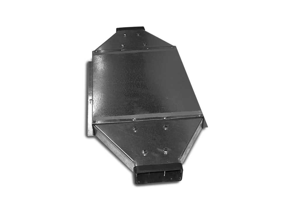 späth Flachkanal Kulissenschalldämpfer (L=500mm) FK-FSB, B1xB2=220x545mm