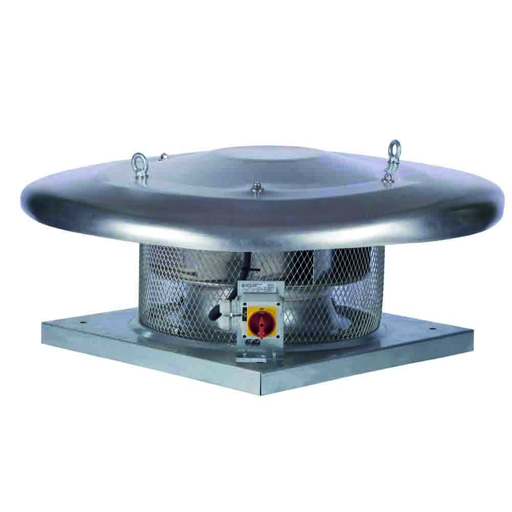 S&P Dachventilator CRHT/4-450 N N8 horizontal, 400V