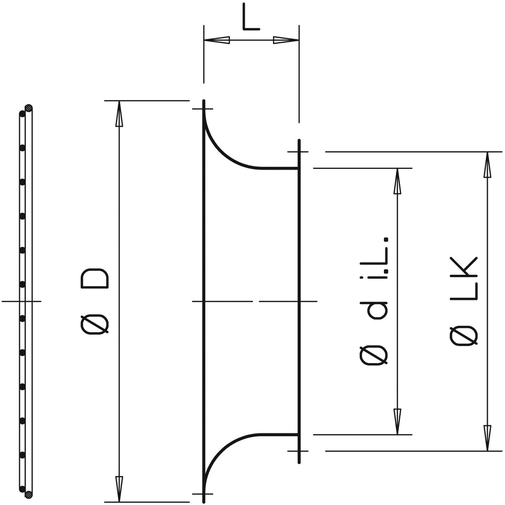 Helios ASD-SGD 630, Ansaugdüse mit Schutzgitter