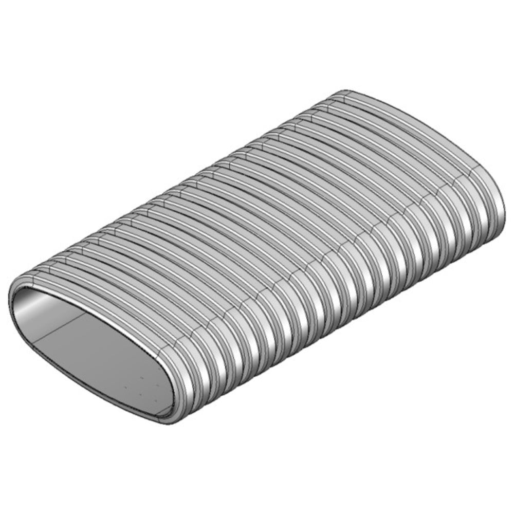 Helios FRS-R 51, FlexPipe Flexibles Lüftungsrohr Oval 51 x 114