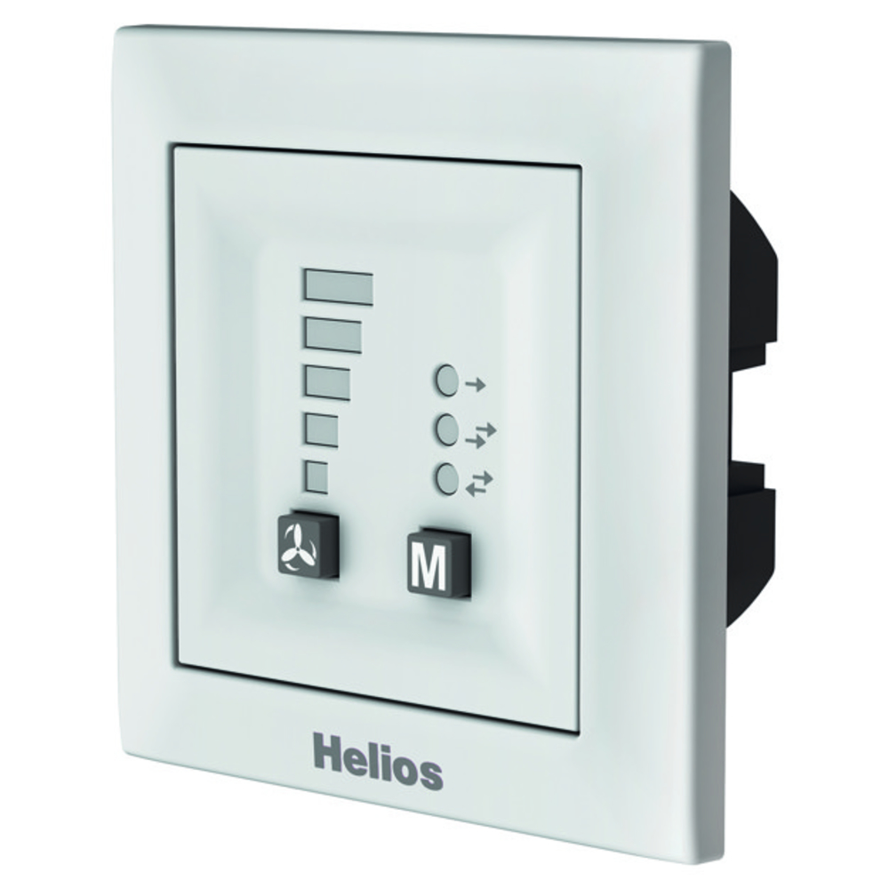 Helios KWL 45 STS-UP, Steuerung kpl. Bedienelement und Schaltnetzteil unterputz