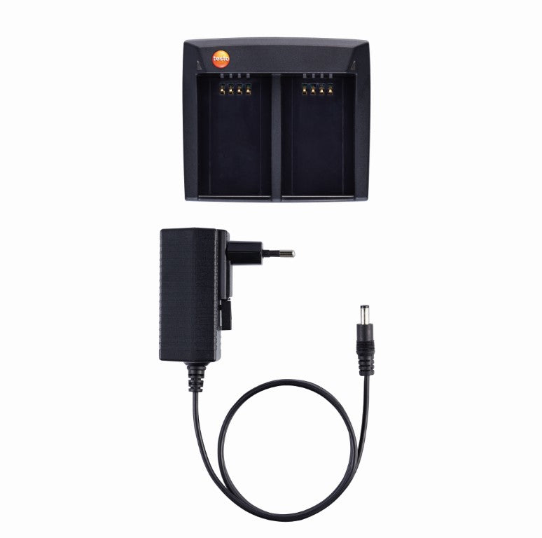 testo Schnell-Ladestation. Tisch-Schnell-Ladestation