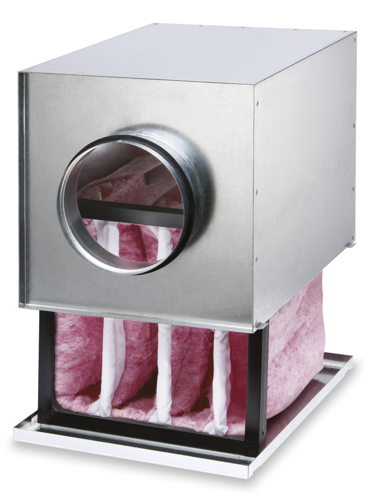 Helios LFBR 250 F7, Luftfilter-Box F7 für Rohrdurchmesser 250 mm