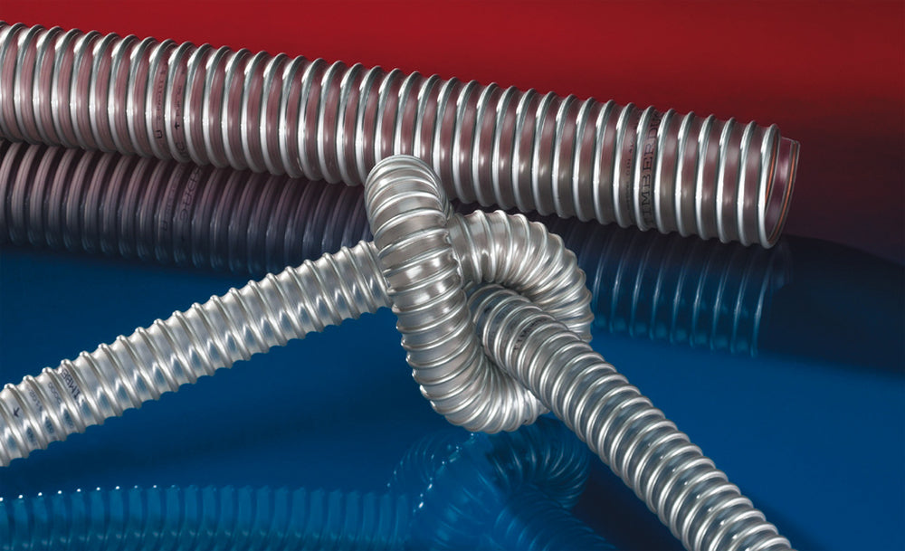 Norres Holz Absaugschlauch, antistat., schwer, DN 180mm, L= 10m, TIMBERDUC® PUR 533 AS