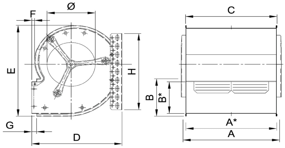 Fischbach Compact Gebläse Typ: DS 8-970/D 2