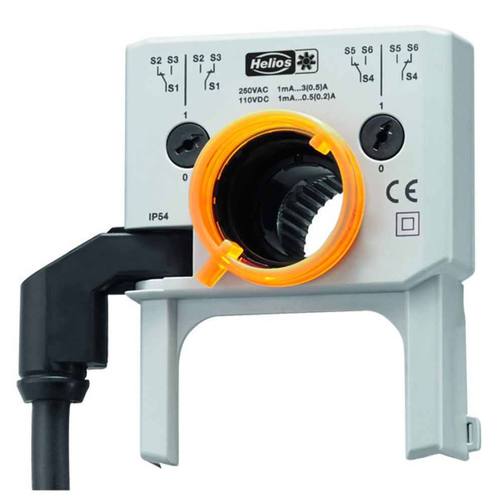 Helios STM 2P, Hilfsschalter zu STM10  230V zwei potentialfreie Kontakte