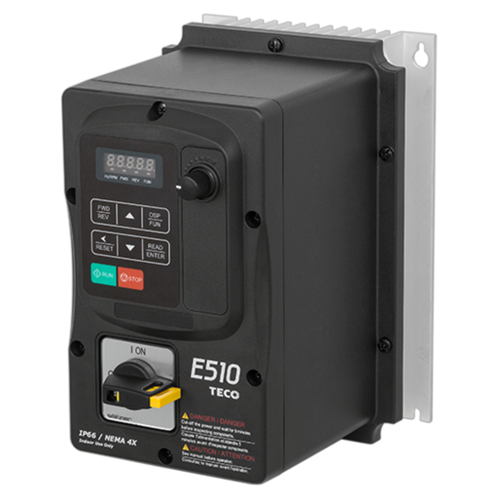 RUCK Frequenzumrichter FU 075 16 mit 230V~ Versorgungsspannung