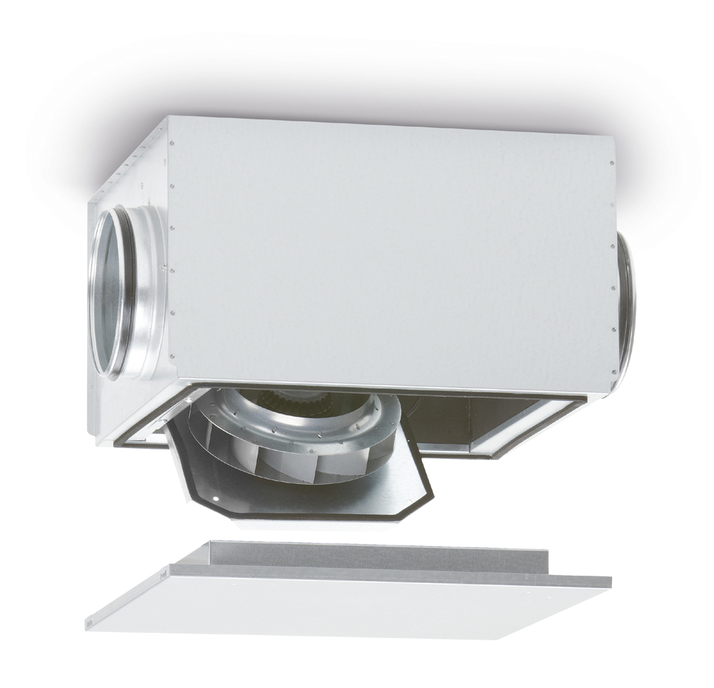 Helios SILENTBOX SB EC 200 B mit EC-Motor, 220-240V, stufenlos steuerbar, schallgedämmtes Gehäuse