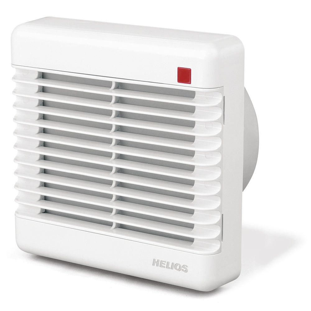 Helios HVR 150/2 RE, HELIOVENT UP-Ventilator mit elektrischer Verschlußklappe reversierbar