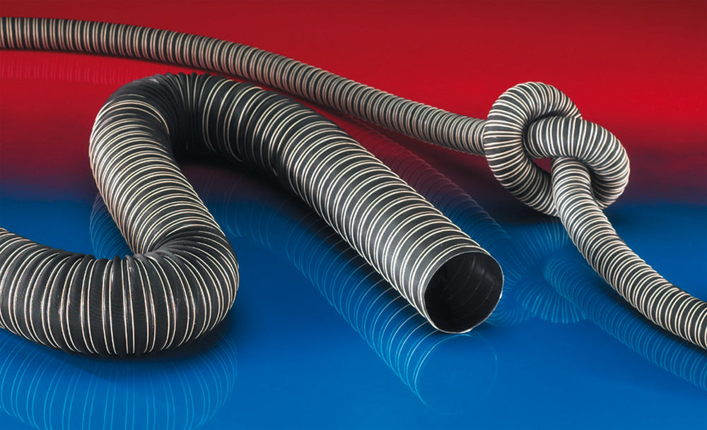 Norres Hochtemperaturschlauch, doppellagig bis 150°C, DN 121mm, L= 4m, NEO 390 TWO