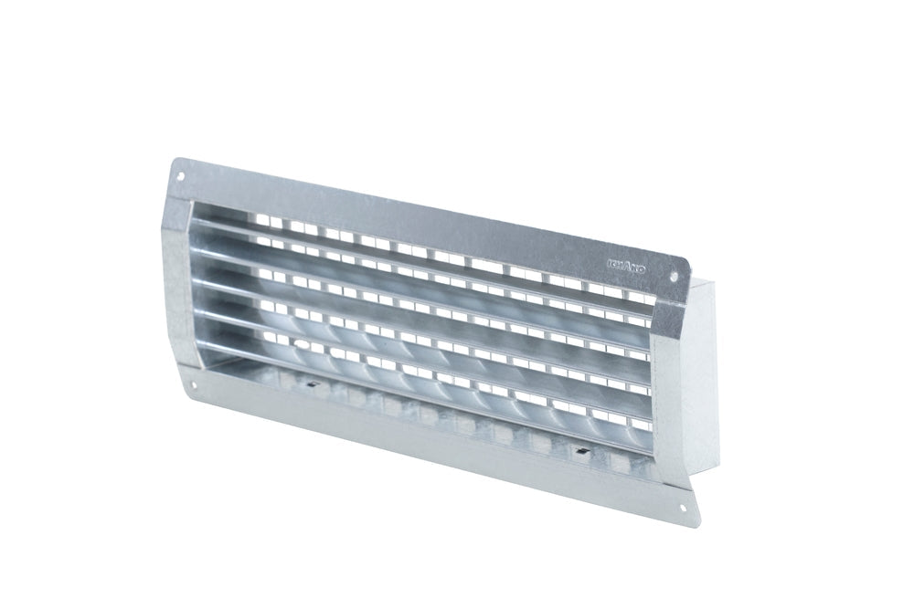 Schako Kompaktgitter KG-R 8 lackiert RAL9010, Abm. LxH=1015x65mm