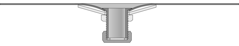 Metu Ablaufstutzen mit Trichter ST-G 3/4"