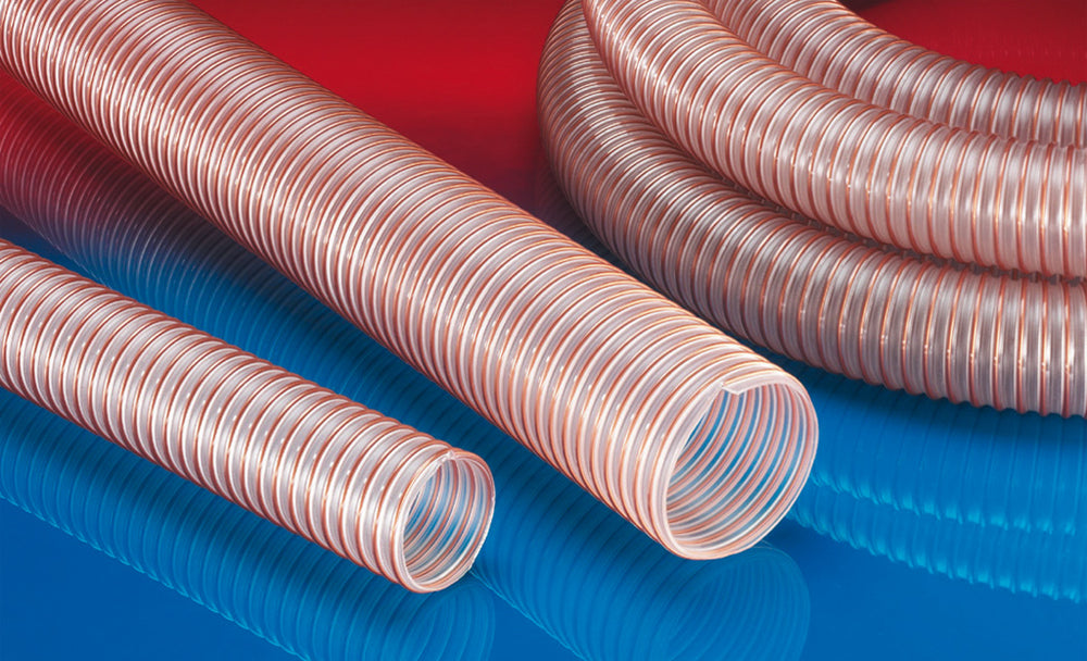 Norres Saugfahrzeugschlauch, schwer, DN 127mm, L= 10m, AIRDUC® PUR 355 VAC-TRUCK REINF.