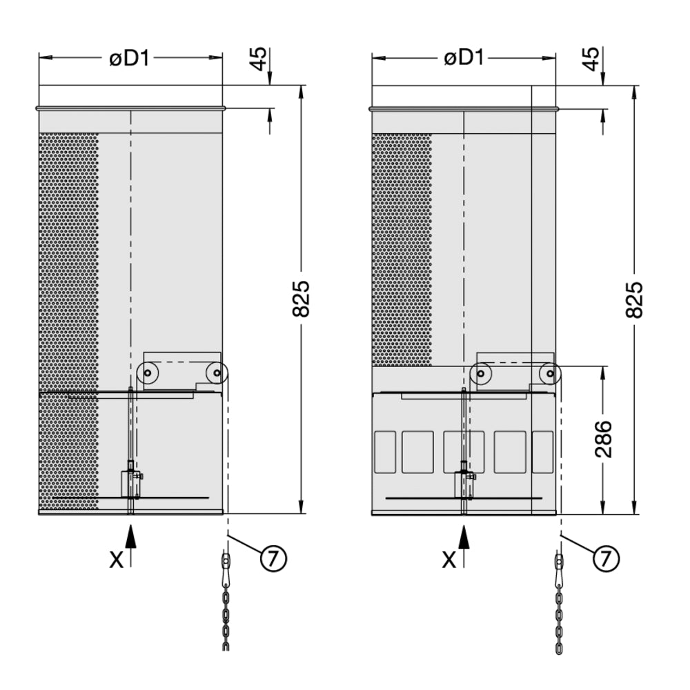 Trox Quelluftdurchlass ISH-E6/355