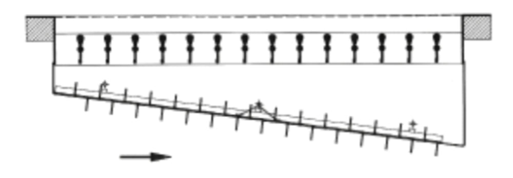 späth schräger Schlitzschieber RFS-05, BxH=225x225