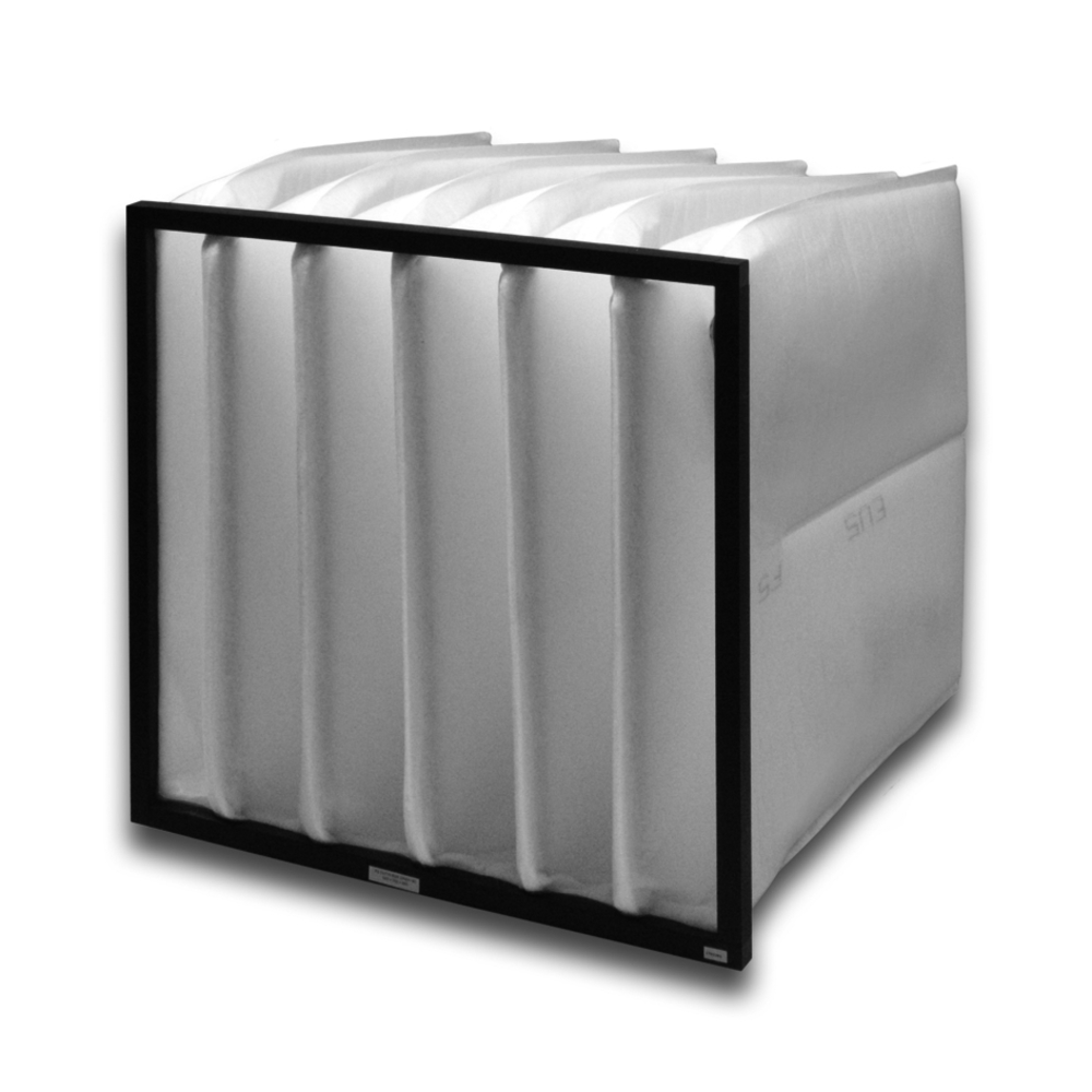 Taschenfilter ISO Coarse 50% (G3), Metallrahmen, BxHxT=592x592x300mm, Taschenzahl=6